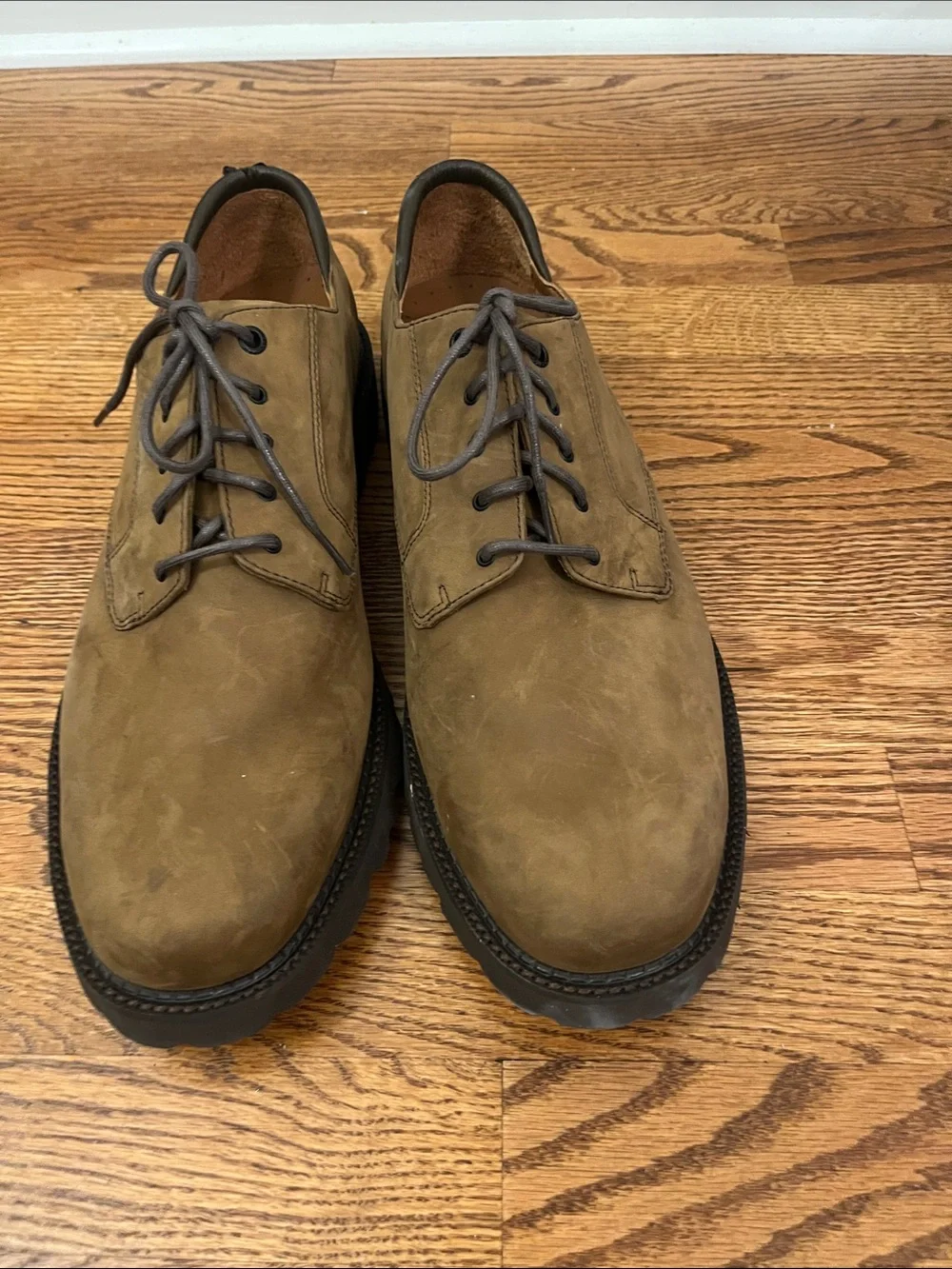 Rockport Waterproof Men's Brown Suede Shoes, Size 15 Style ME4119